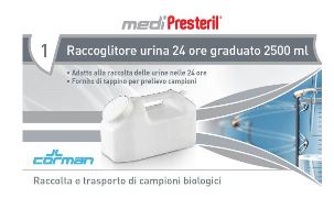 CONTENITORE URINA 24 ORE MEDIPRESTERIL - Farmacia Nuova Dr.ssa Gabriella Catellani