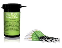 STRISCE MISURAZIONE GLICEMIA ONETOUCH SELECT PLUS 25 STRISCE - Farmacia Nuova Dr.ssa Gabriella Catellani