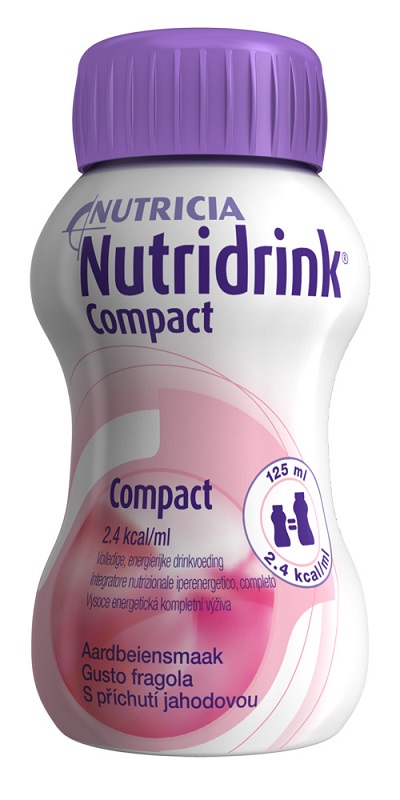 NUTRIDRINK COMPACT FRAGOLA 4X125 ML - Farmacia Nuova Dr.ssa Gabriella Catellani