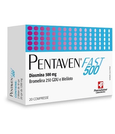 PENTAVEN FAST 500 20 COMPRESSE - Farmacia Nuova Dr.ssa Gabriella Catellani