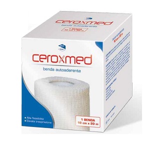 BENDA ELASTICA AUTOADERENTE CEROXMED 2000 X 10 CM 1 PEZZO - Farmacia Nuova Dr.ssa Gabriella Catellani