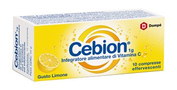 CEBION EFFERVESCENTE VITAMINA C LIMONE 10 COMPRESSE - Farmacia Nuova Dr.ssa Gabriella Catellani