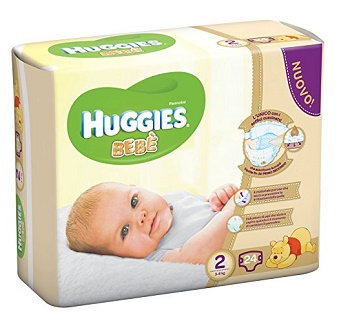 PANNOLINO HUGGIES EXTRA CARE BEBE' BASE 2 24 PEZZI - Farmacia Nuova Dr.ssa Gabriella Catellani