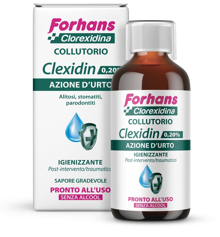 FORHANS CLEXIDIN 0,20 SENZA ALCOOL 200 ML - Farmacia Nuova Dr.ssa Gabriella Catellani