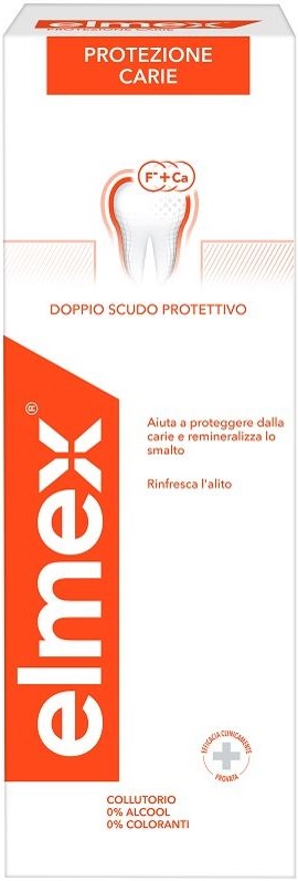 ELMEX PROTEZIONE CARIE COLLUTORIO FLUORURO AMMINICO 400 ML - Farmacia Nuova Dr.ssa Gabriella Catellani