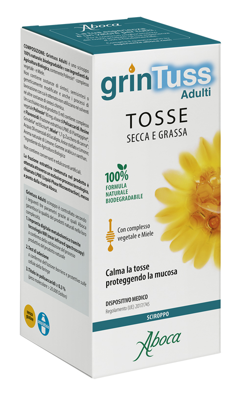 GRINTUSS ADULTI SCIROPPO 180 G - Farmacia Nuova Dr.ssa Gabriella Catellani