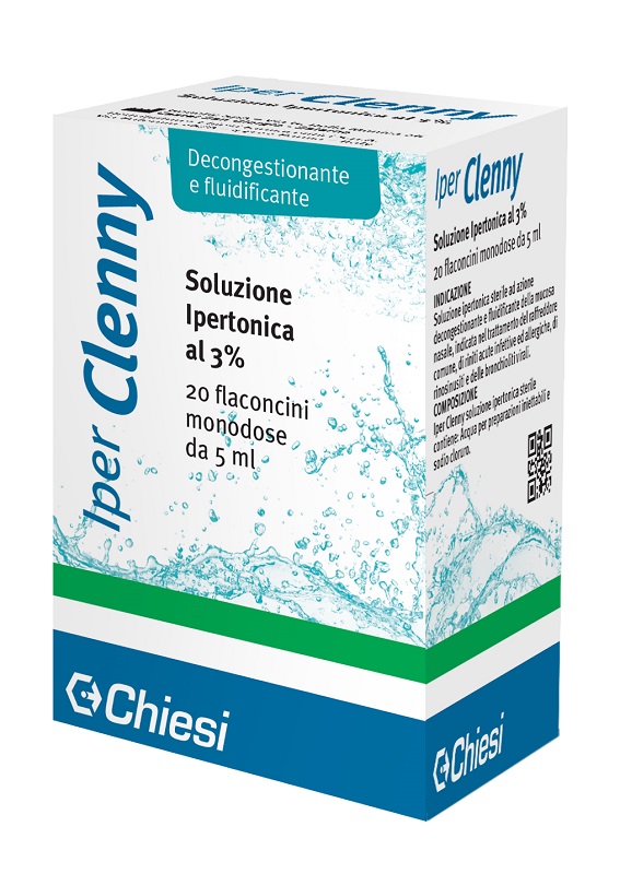 IPER CLENNY SOLUZIONE IPERTONICA MONODOSE 20 FLACONI 2 ML - Farmacia Nuova Dr.ssa Gabriella Catellani