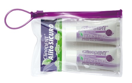 CLINODENT GEL DENTIFRICIO ALITO SICURO 2 TUBETTI DA 20 ML - Farmacia Nuova Dr.ssa Gabriella Catellani