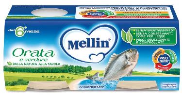 MELLIN OMOGENEIZZATO ORATA 2X80 G - Farmacia Nuova Dr.ssa Gabriella Catellani