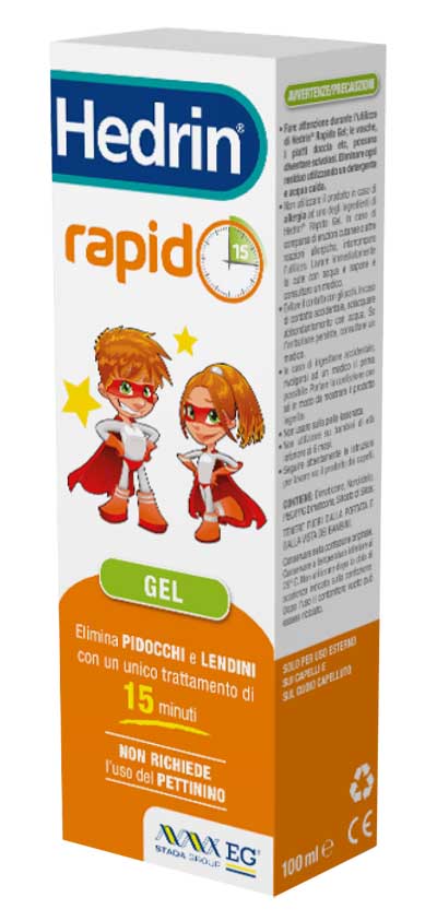 HEDRIN RAPIDO LIQUIDO GEL 100 ML - Farmacia Nuova Dr.ssa Gabriella Catellani
