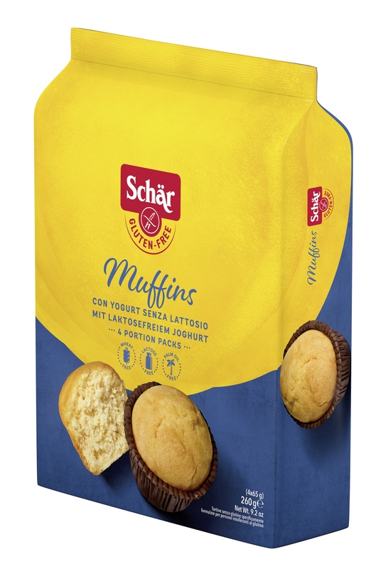 SCHAR MUFFINS SENZA LATTOSIO 4 PORZIONI DA 65 G - Farmacia Nuova Dr.ssa Gabriella Catellani