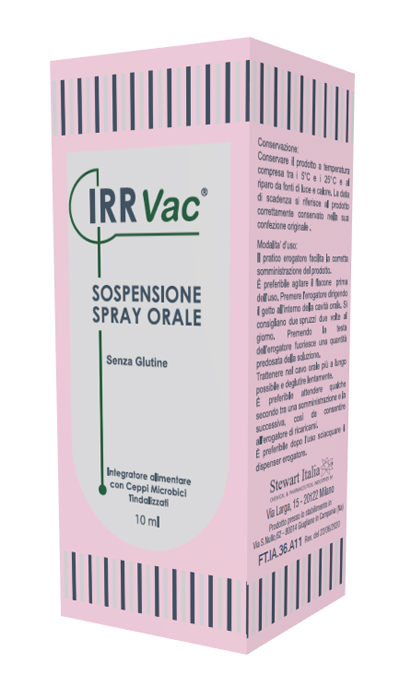 IRRVAC SOSPENSIONE ORALE 10 ML - Farmacia Nuova Dr.ssa Gabriella Catellani