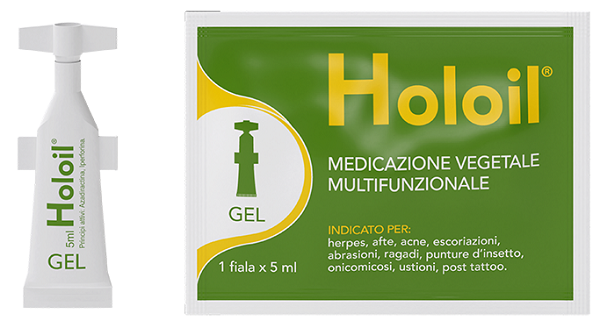 HOLOIL MONODOSE GEL TERMOSOFFIATA 1 FIALA 5ML - Farmacia Nuova Dr.ssa Gabriella Catellani