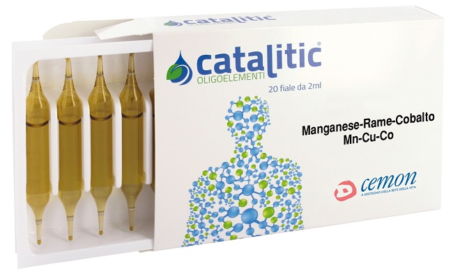 CATALITIC OLIGOELEMENTI MANGANESE RAME COBALTO MN-CU-CO- 20 AMPOLLE - Farmacia Nuova Dr.ssa Gabriella Catellani