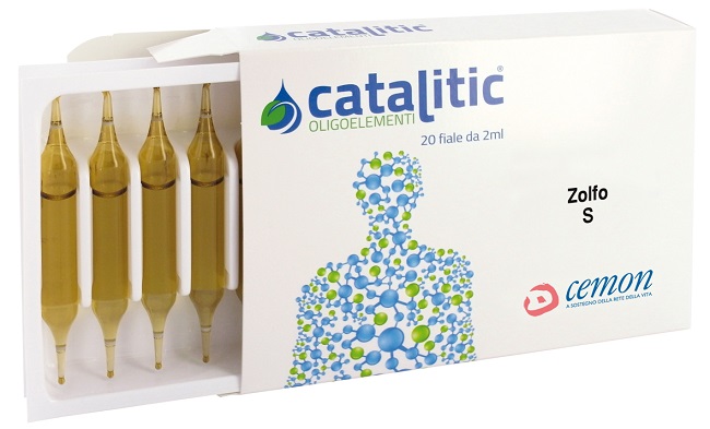 CATALITIC OLIGOELEMENTI ZOLFO S 20 AMPOLLE - Farmacia Nuova Dr.ssa Gabriella Catellani