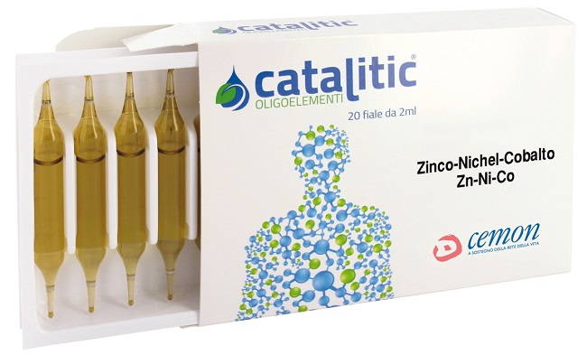 CATALITIC OLIGOELEMENTI ZINCO NICHEL COBALTO ZN-NI-CO 20 AMPOLLE - Farmacia Nuova Dr.ssa Gabriella Catellani