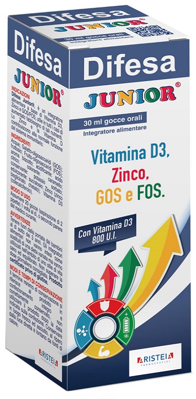 DIFESA JUNIOR GOCCE ORALI 30 ML - Farmacia Nuova Dr.ssa Gabriella Catellani