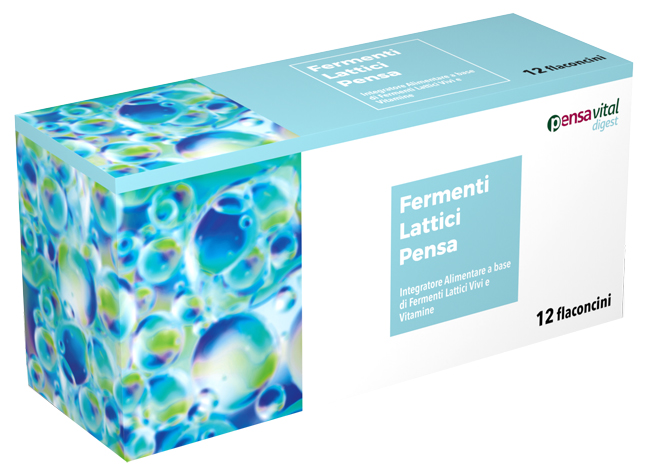 FERMENTI LATTICI PENSA 12 FLACONCINI DA 7 ML - Farmacia Nuova Dr.ssa Gabriella Catellani