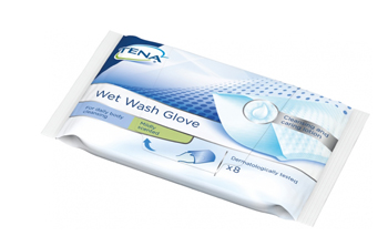 TENA WET WASH GLOVE GUANTO DETERGENTE UMIDIFICATO 8 PEZZI - Farmacia Nuova Dr.ssa Gabriella Catellani