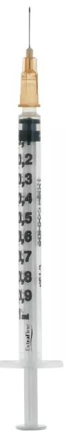 SIRINGA PER INSULINA EXTRAFINE TUB 1ML 100 UI AGO REMOVIBILE 26 GAUGE 0,45X12 MM 1 PEZZO - Farmacia Nuova Dr.ssa Gabriella Catellani