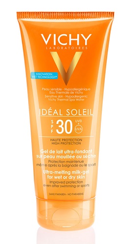 IDEAL SOLEIL GEL WET CORPO SPF30 200 ML - Farmacia Nuova Dr.ssa Gabriella Catellani