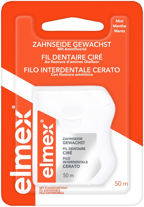 ELMEX FILO INTERDENTALE CERATO 50 METRI - Farmacia Nuova Dr.ssa Gabriella Catellani