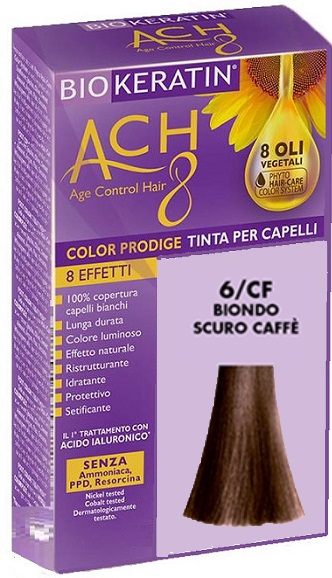 BIOKERATIN ACH8 COLOR PRODIGE 6/CF BIONDO SCURO CAFFE' - Farmacia Nuova Dr.ssa Gabriella Catellani