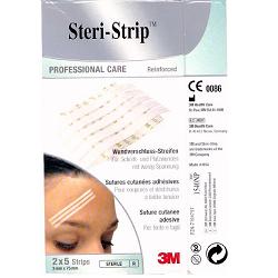 CEROTTO PER SUTURA STERISTRIP STRISCIA 12 X 100 MM 6 PEZZI - Farmacia Nuova Dr.ssa Gabriella Catellani