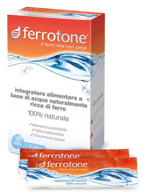 FERROTONE 14 BUSTINE 20 MG - Farmacia Nuova Dr.ssa Gabriella Catellani