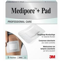 MEDICAZIONE MEDIPORE+PAD 5X7,2CM 5PEZZI - Farmacia Nuova Dr.ssa Gabriella Catellani