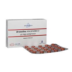 BROMELINA ANGENERICO 20 COMPRESSE RIVESTITE - Farmacia Nuova Dr.ssa Gabriella Catellani
