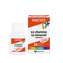 MASSIGEN DAILYVIT 12 VITAMINE 11 MINERALI 60 COMPRESSE RIVESTITE - Farmacia Nuova Dr.ssa Gabriella Catellani