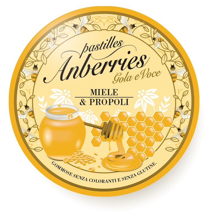 ANBERRIES MIELE PROPOLI 55 G - Farmacia Nuova Dr.ssa Gabriella Catellani