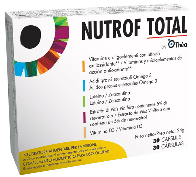 NUTROF TOTAL 30 CAPSULE - Farmacia Nuova Dr.ssa Gabriella Catellani