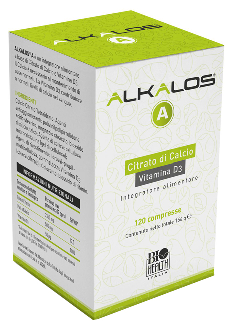 ALKALOS A 120 COMPRESSE - Farmacia Nuova Dr.ssa Gabriella Catellani