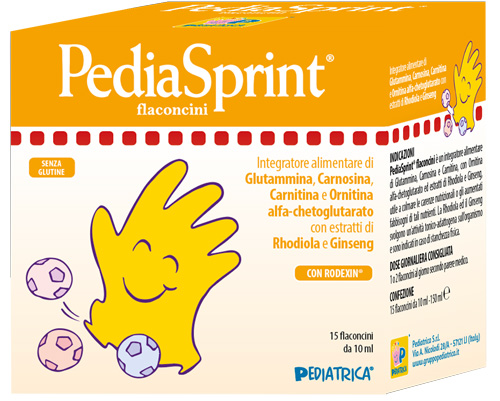 PEDIASPRINT 15 FLACONCINI DA 10 ML - Farmacia Nuova Dr.ssa Gabriella Catellani