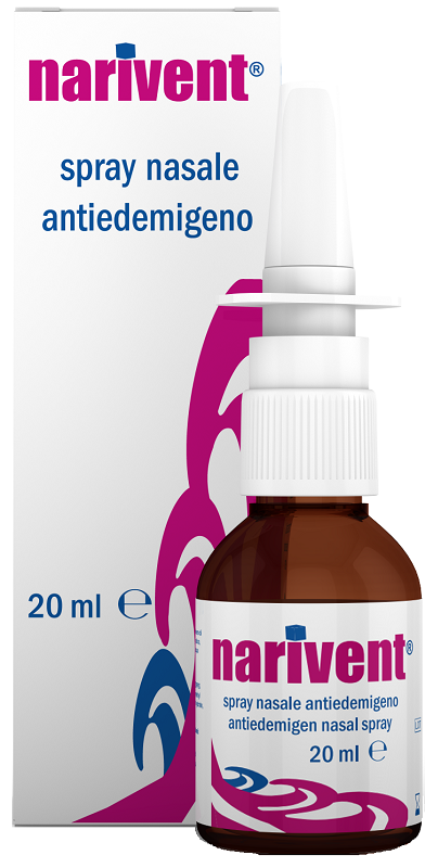 SPRAY NASALE ANTIEDEMIGENO NARIVENT FLACONE 20 ML - Farmacia Nuova Dr.ssa Gabriella Catellani