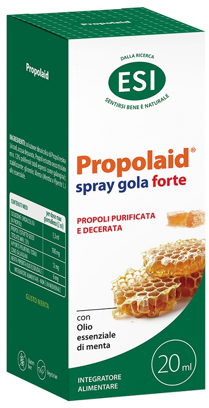ESI PROPOLAID SPRAY GOLA FORTE 20 ML - Farmacia Nuova Dr.ssa Gabriella Catellani