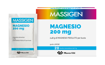 MASSIGEN MAGNESIO 20 BUSTINE - Farmacia Nuova Dr.ssa Gabriella Catellani