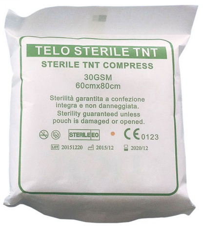 TELINO STERILE TNT PER USTIONI CM.60X80 - Farmacia Nuova Dr.ssa Gabriella Catellani