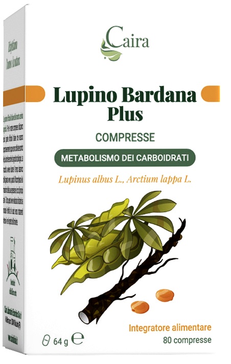 CAIRA LUPINO BARDANA PLUS 80 COMPRESSE DA 0,8 G - Farmacia Nuova Dr.ssa Gabriella Catellani
