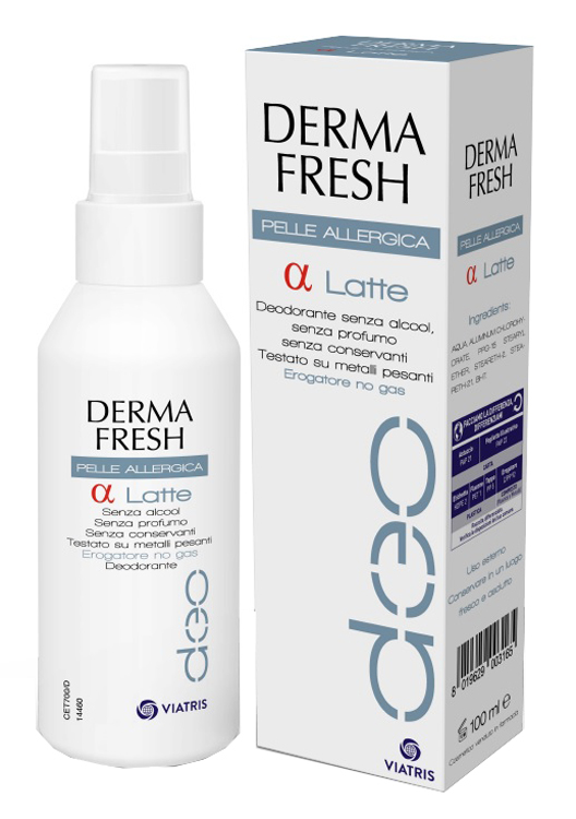 DERMAFRESH PELLI ALLERGICHE ALFA LATTE 100 ML - Farmacia Nuova Dr.ssa Gabriella Catellani