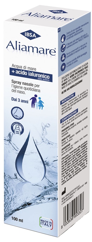 ALIAMARE SPRAY FLACONE DA 100ML - Farmacia Nuova Dr.ssa Gabriella Catellani