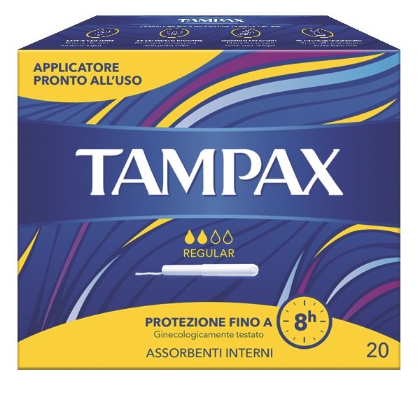 TAMPAX BLUE BOX REGULAR 20 PEZZI - Farmacia Nuova Dr.ssa Gabriella Catellani