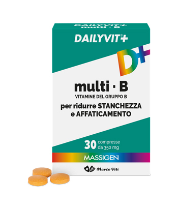 MASSIGEN MULTI B VITAMINE DEL GRUPPO B 30 COMPRESSE RIVESTITA DA 364 MG - Farmacia Nuova Dr.ssa Gabriella Catellani