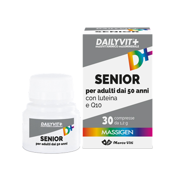 MASSIGEN SENIOR MULTIVITAMINICO E MULTIMINERALE 30 COMPRESSE RIVESTITE - Farmacia Nuova Dr.ssa Gabriella Catellani
