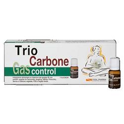 TRIOCARBONE GAS CONTROL 7 FLACONCINI 10 ML - Farmacia Nuova Dr.ssa Gabriella Catellani