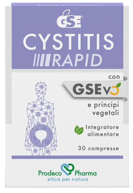 GSE CYSTITIS RAPID 30 COMPRESSE - Farmacia Nuova Dr.ssa Gabriella Catellani