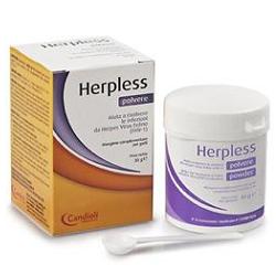 HERPLESS POLVERE BARATTOLO 30 G CON MISURINO - Farmacia Nuova Dr.ssa Gabriella Catellani