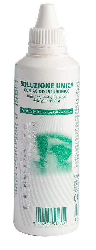 SOLUZIONE OCULARE CON ACIDO IALURONICO CONTACTA 100 ML MARCHIO CE - Farmacia Nuova Dr.ssa Gabriella Catellani
